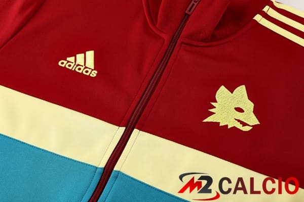 Insieme Tuta Calcio - Giacca AS Roma Rosso 2024/2025