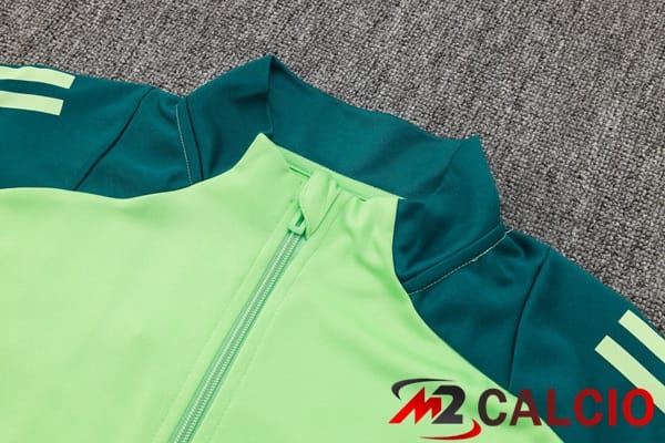 Insieme Tuta Calcio - Giacca Messico Verde 2024/2025