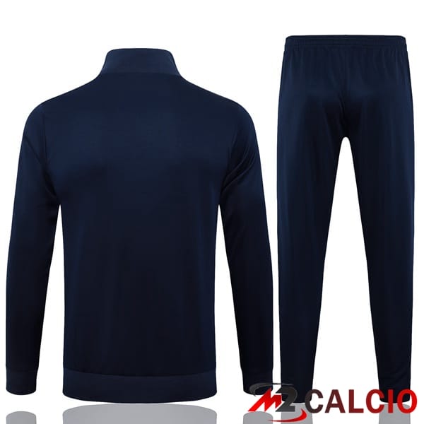 Insieme Tuta Calcio - Giacca Real Madrid Blu Reale 2024/2025
