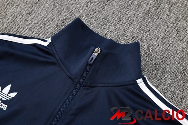 Insieme Tuta Calcio - Giacca Real Madrid Blu Reale 2024/2025