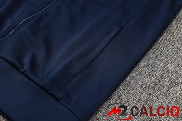 Insieme Tuta Calcio - Giacca Real Madrid Blu Reale 2024/2025