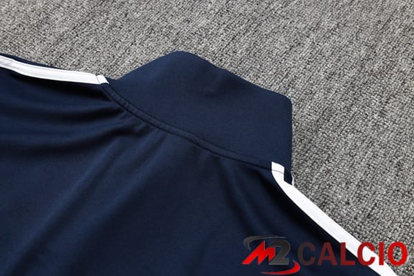 Insieme Tuta Calcio - Giacca Real Madrid Blu Reale 2024/2025