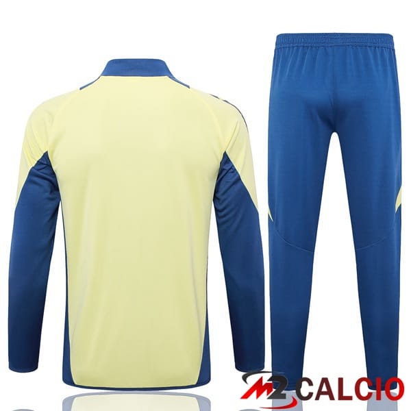 Insieme Tuta Calcio - Giacca AFC Ajax Giallo 2024/2025