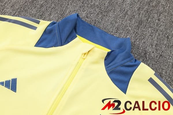 Insieme Tuta Calcio - Giacca AFC Ajax Giallo 2024/2025