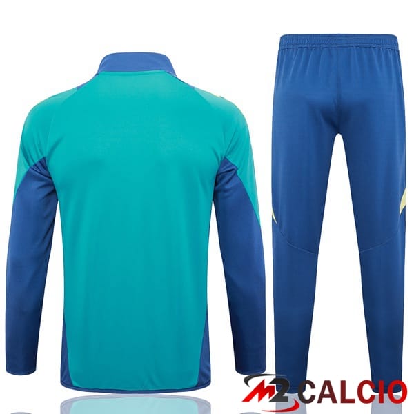 Insieme Tuta Calcio - Giacca AFC Ajax Verde 2024/2025