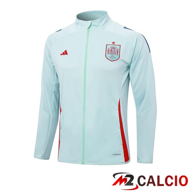 Maglie Calcio Personalizzate,Tute Calcio Squadre,Maglia Nazionale Italiana Calcio | Giacca Calcio Spagna Verde 2024/2025