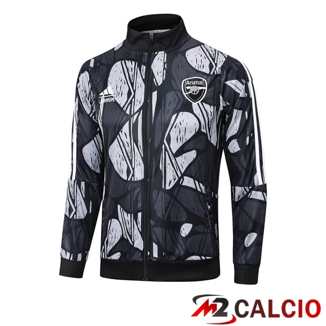 Maglie Calcio Personalizzate,Tute Calcio Squadre,Maglia Nazionale Italiana Calcio | Giacca Calcio Arsenal Nero 2024/2025