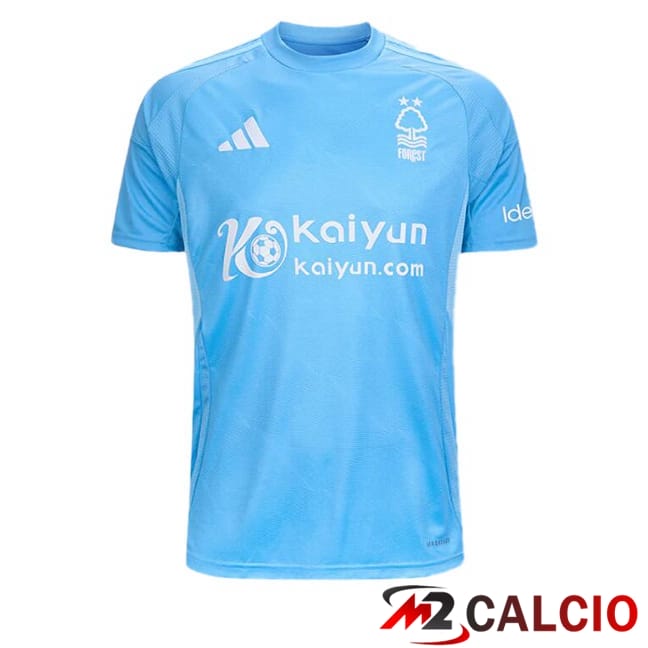 Maglie Calcio Personalizzate,Tute Calcio Squadre,Maglia Nazionale Italiana Calcio | Maglie Calcio Nottingham Forest Terza Blu 2024/2025