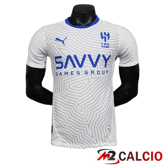 Maglie Calcio Personalizzate,Tute Calcio Squadre,Maglia Nazionale Italiana Calcio | Maglie Calcio Al-Hilal Seconda 2024/2025
