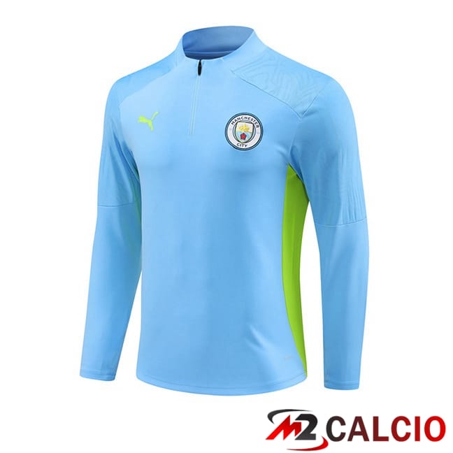 Maglie Calcio Personalizzate,Tute Calcio Squadre,Maglia Nazionale Italiana Calcio | Felpa Allenamento Manchester City Blu 2024/2025
