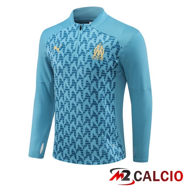 Maglie Calcio Personalizzate,Tute Calcio Squadre,Maglia Nazionale Italiana Calcio | Felpa Allenamento Marsiglia OM Verde 2024/2025