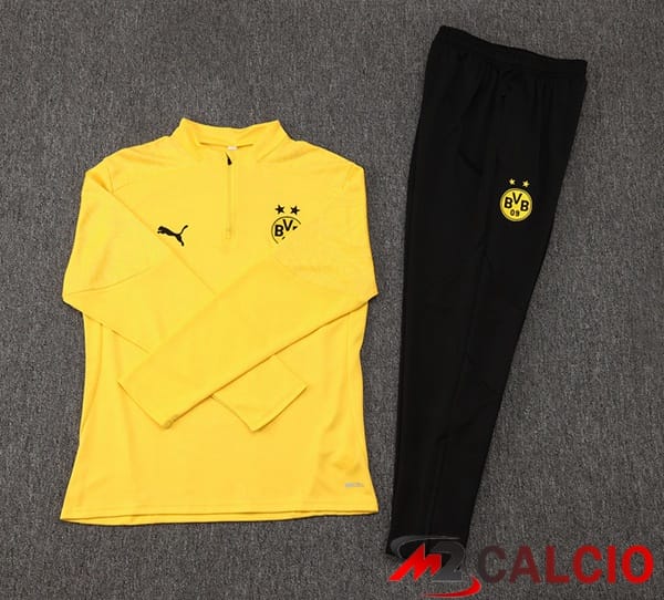 Insieme Tuta Calcio Dortmund BVB Giallo 2024/2025