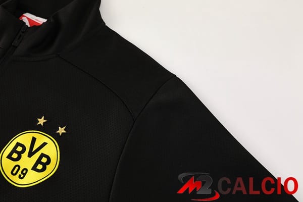 Insieme Tuta Calcio - Giacca Dortmund BVB Nero 2024/2025