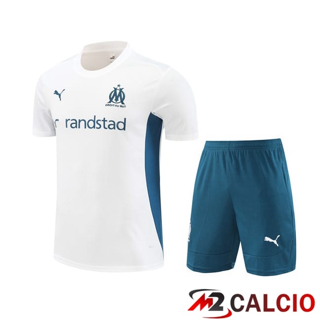 Maglie Calcio Personalizzate,Tute Calcio Squadre,Maglia Nazionale Italiana Calcio | Insieme T Shirt Allenamento Marsiglia OM + Pantaloncini Bianco 2024/2025 Maglie Calcio Personalizzate,Tute Calcio Squadre,Maglia Nazionale Italiana Calcio | Insieme T Shirt Allenamento Marsiglia OM + Pantaloncini Bianco 2024/2025