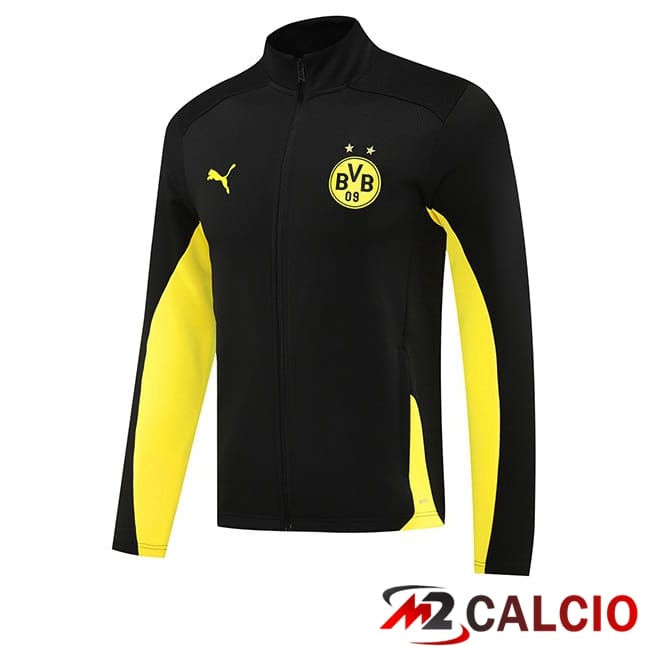 Maglie Calcio Personalizzate,Tute Calcio Squadre,Maglia Nazionale Italiana Calcio | Giacca Calcio Dortmund BVB Nero 2024/2025