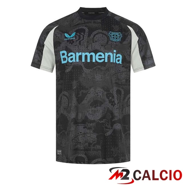 Maglie Calcio Personalizzate,Tute Calcio Squadre,Maglia Nazionale Italiana Calcio | Maglie Calcio Bayer 04 Leverkusen Terza Nero 2024/2025
