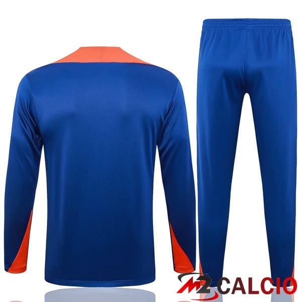 Insieme Tuta Calcio Paesi Bassi Blu 2024/2025
