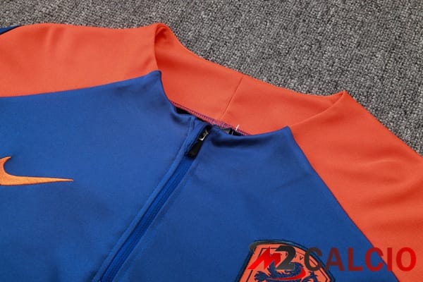Insieme Tuta Calcio Paesi Bassi Blu 2024/2025