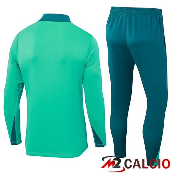 Insieme Tuta Calcio Portogallo Verde 2024/2025