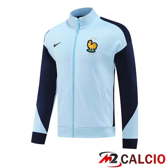 Maglie Calcio Personalizzate,Tute Calcio Squadre,Maglia Nazionale Italiana Calcio | Giacca Calcio Francia Blu 2024/2025