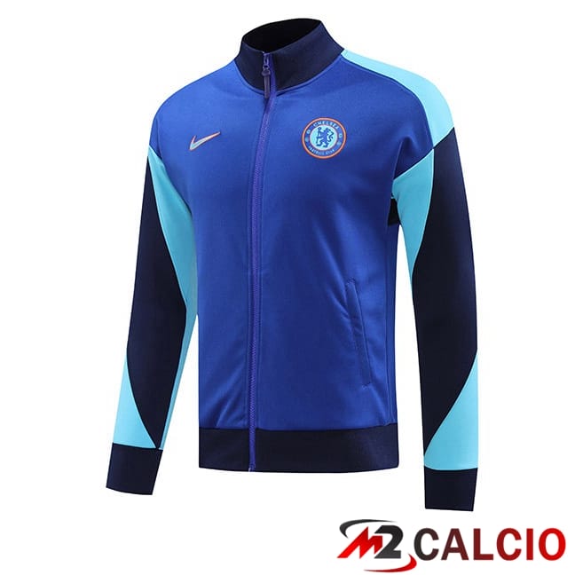 Maglie Calcio Personalizzate,Tute Calcio Squadre,Maglia Nazionale Italiana Calcio | Giacca Calcio FC Chelsea Blu Reale 2024/2025
