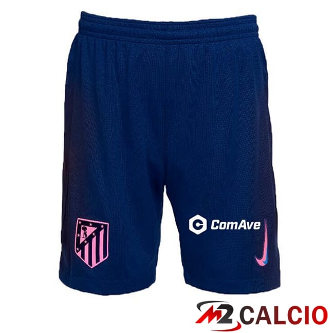 Maglie Calcio Personalizzate,Tute Calcio Squadre,Maglia Nazionale Italiana Calcio | Pantaloncini Calcio Atletico Madrid Terza Blu 2024/2025
