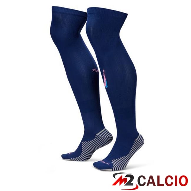 Maglie Calcio Personalizzate,Tute Calcio Squadre,Maglia Nazionale Italiana Calcio | Calzini Calcio Atletico Madrid Terza Blu 2024/2025