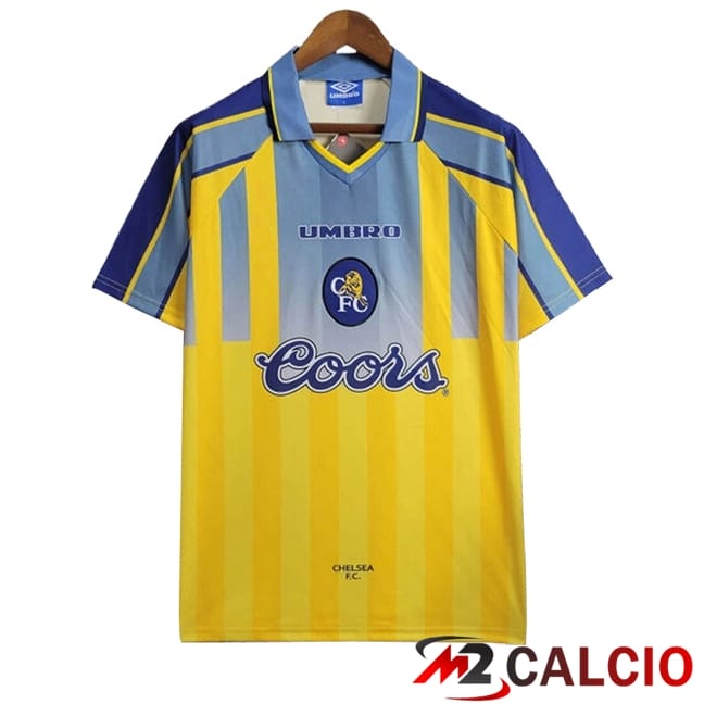 Maglie Calcio Personalizzate,Tute Calcio Squadre,Maglia Nazionale Italiana Calcio | Maglie Calcio Chelsea Retro Seconda 1995/1997