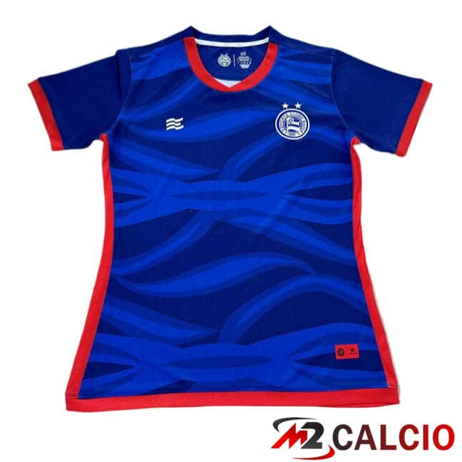 Maglie Calcio Personalizzate,Tute Calcio Squadre,Maglia Nazionale Italiana Calcio | Maglie Calcio EC Bahia Donna Terza 2024/2025