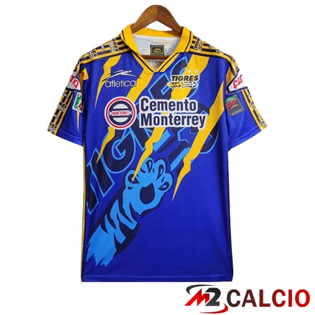 Maglie Calcio Personalizzate,Tute Calcio Squadre,Maglia Nazionale Italiana Calcio | Maglie Calcio Tigres Retro Terza 1997/1998