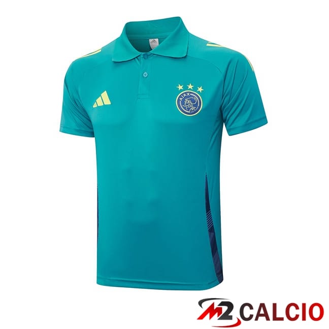 Maglie Calcio Personalizzate,Tute Calcio Squadre,Maglia Nazionale Italiana Calcio | Maglie Polo AFC Ajax Blu 2024/2025