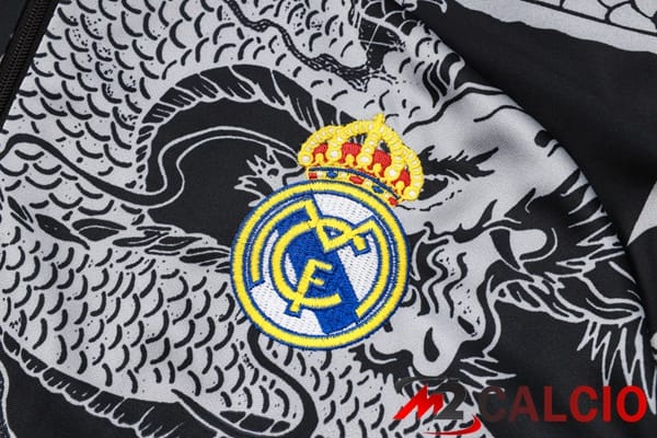 Insieme Tuta Calcio Real Madrid Nero 2024/2025