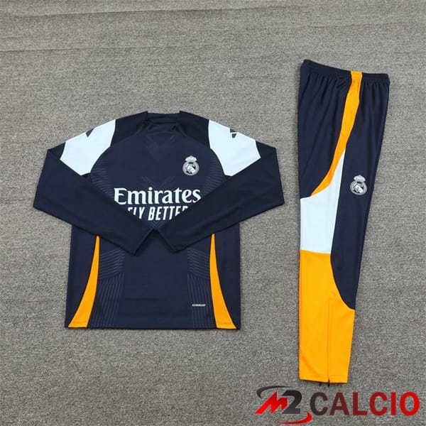 Insieme Tuta Calcio Real Madrid Blu Reale 2024/2025
