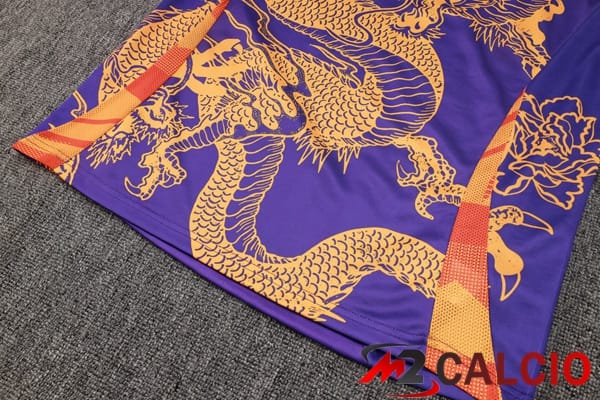 Insieme Tuta Calcio Real Madrid Viola 2024/2025