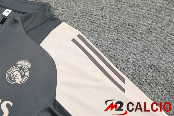 Insieme Tuta Calcio Real Madrid Grigio 2024/2025