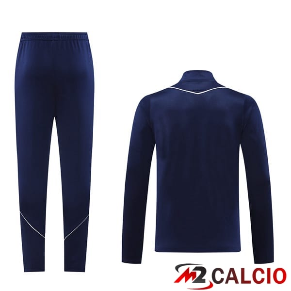 Insieme Tuta Calcio - Giacca Al-Nassr FC Blu Reale 2024/2025