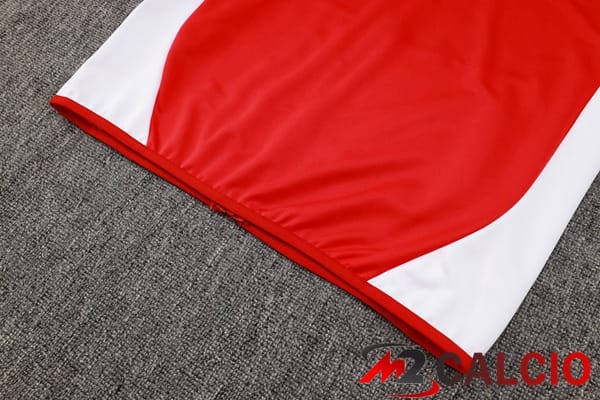 Insieme Tuta Calcio - Giacca Arsenal Rosso Bianco 2024/2025
