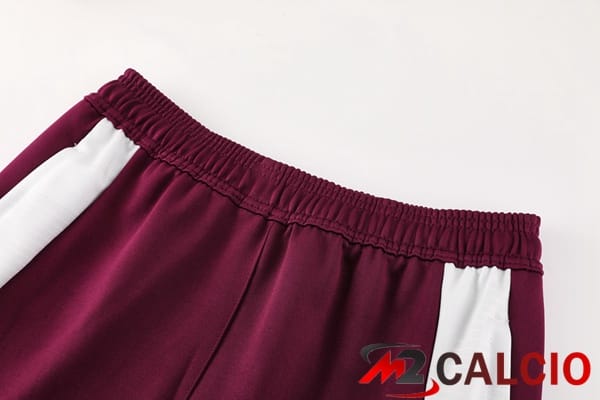 Insieme Tuta Calcio - Giacca Bayern Monaco Rosso 2024/2025