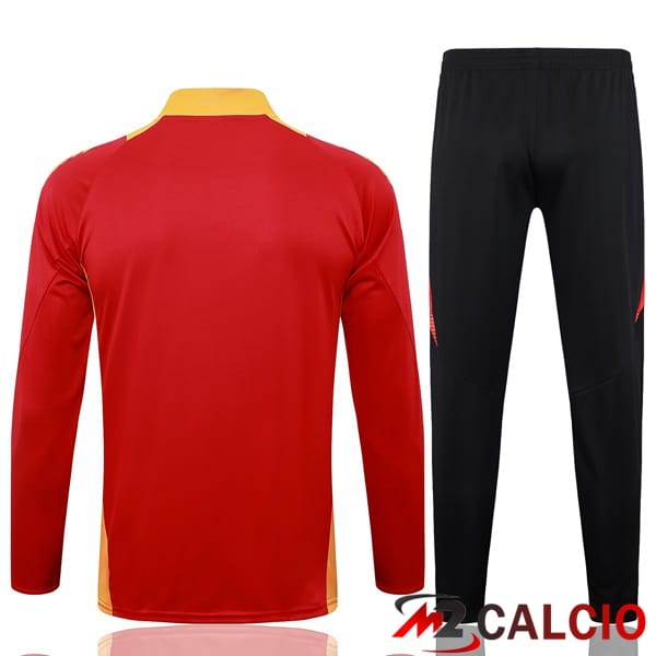 Insieme Tuta Calcio - Giacca Bayern Monaco Rosso 2024/2025
