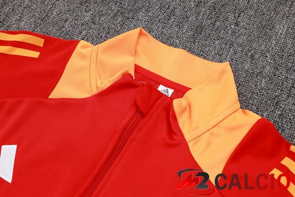 Insieme Tuta Calcio - Giacca Bayern Monaco Rosso 2024/2025