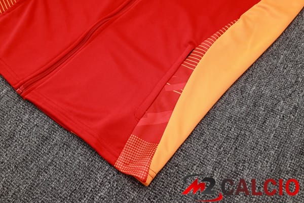 Insieme Tuta Calcio - Giacca Bayern Monaco Rosso 2024/2025
