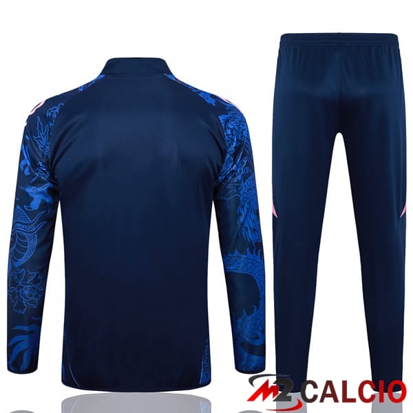 Insieme Tuta Calcio - Giacca Real Madrid Blu Reale 2024/2025