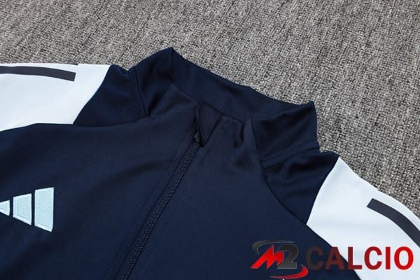 Insieme Tuta Calcio - Giacca Real Madrid Blu Reale 2024/2025