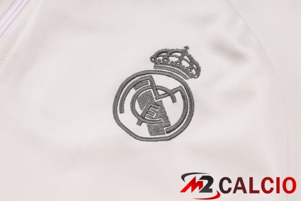 Insieme Tuta Calcio - Giacca Real Madrid Grigio 2024/2025