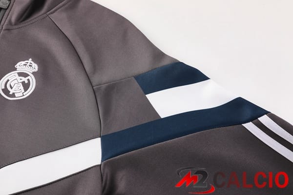 Insieme Tuta Calcio - Giacca Real Madrid Grigio 2024/2025
