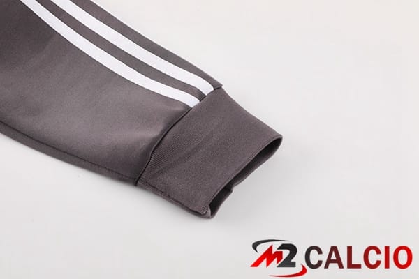 Insieme Tuta Calcio - Giacca Real Madrid Grigio 2024/2025