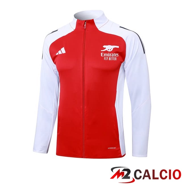 Maglie Calcio Personalizzate,Tute Calcio Squadre,Maglia Nazionale Italiana Calcio | Giacca Calcio Arsenal Rosso Bianco 2024/2025