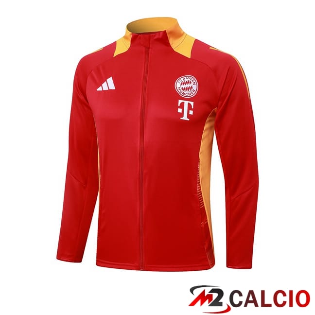 Maglie Calcio Personalizzate,Tute Calcio Squadre,Maglia Nazionale Italiana Calcio | Giacca Calcio Bayern Monaco Rosso 2024/2025