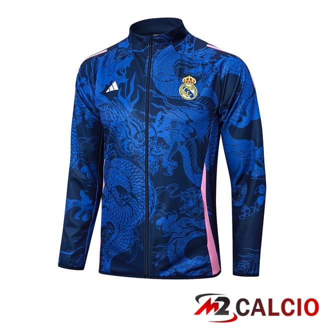 Maglie Calcio Personalizzate,Tute Calcio Squadre,Maglia Nazionale Italiana Calcio | Giacca Calcio Real Madrid Blu Reale 2024/2025