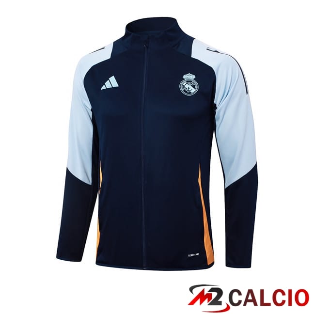 Maglie Calcio Personalizzate,Tute Calcio Squadre,Maglia Nazionale Italiana Calcio | Giacca Calcio Real Madrid Blu Reale 2024/2025